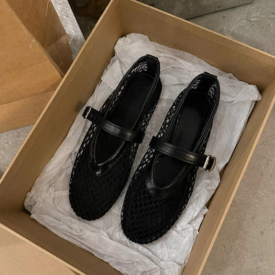 Runde Zehen | Mary Jane Damenschuhe für Sommerstyle-5