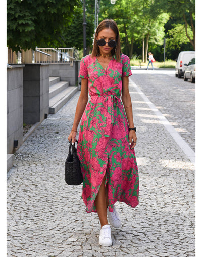 Marlene Kleid Damen – Atmungsaktiver, Eleganter Sommerstoff-5