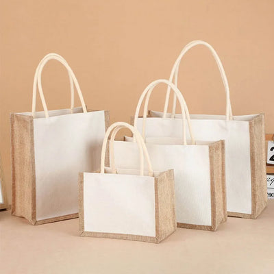 Variant image for Sackleinen Jute | Stabile Einkaufstasche Groß-5