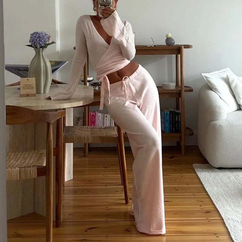 Vera | Vintage Lounge Set 2-teiliges Outfit-1