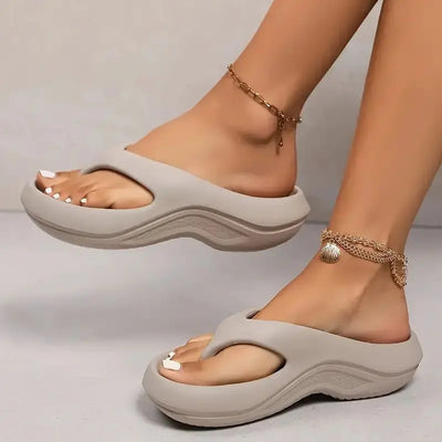 Dicke Wolken | Flip Flops – Sommer Sandalen für Frauen-1