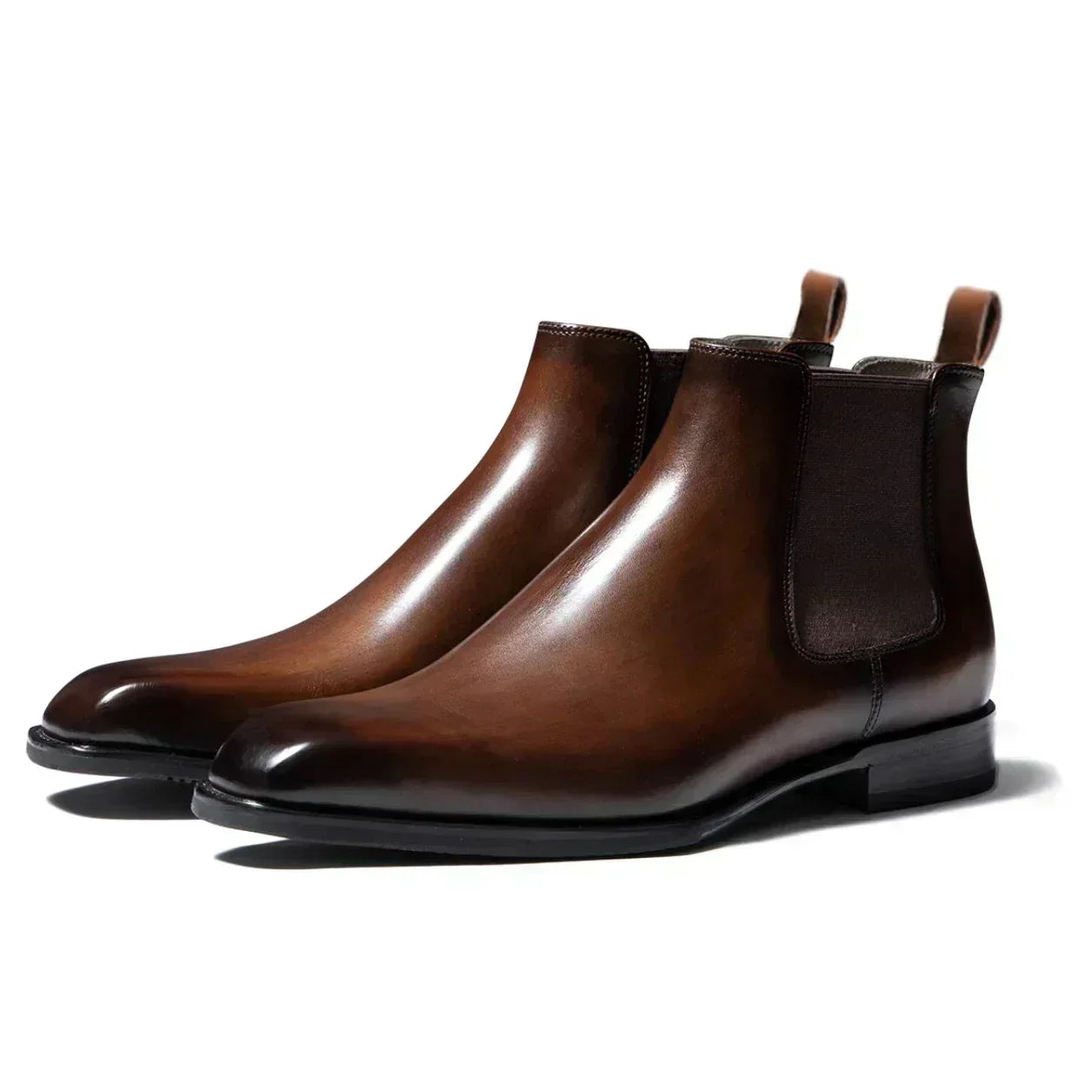 Walker | Stiefel aus echtem Leder in Braun