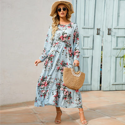 Variant image for Böhmisches Maxi Kleid | Maxikleider Damen für Sommer-10