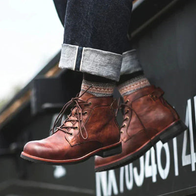 Grayson | Herren Stiefel – Hochwertige High-Top Boots aus Leder