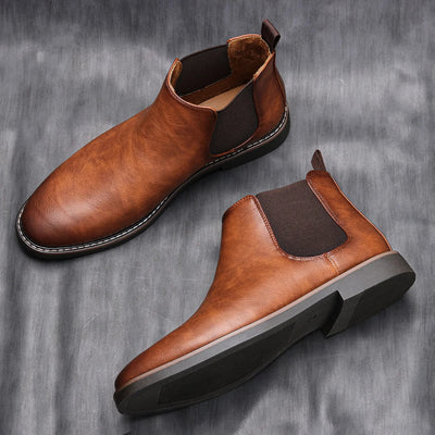 Ryder | Chelsea-Stiefel aus Hochwertigem Leder für Herren