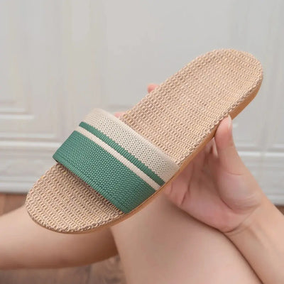 Sommer | Hausschuhe Damen – Bequeme Rutschfeste Pantoffeln für Innen und Garten-1