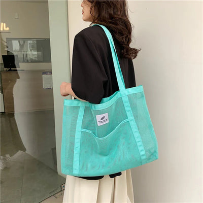 Mira | Umhängetasche Damen aus Transparentem Mesh