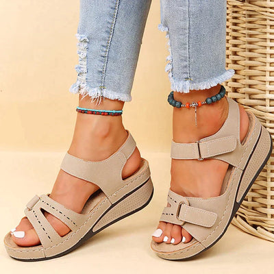 Variant image for Juris Keilabsatz Sandalen – Hochwertige Synthetik, Bequem für Damen-28