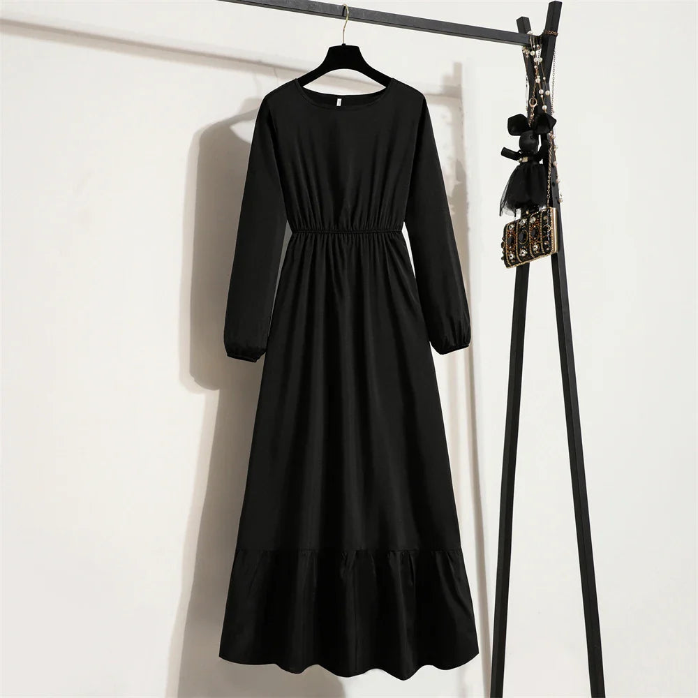Variant image for Frühlingszauber | Maxikleid Langarm Floral für Damen-29