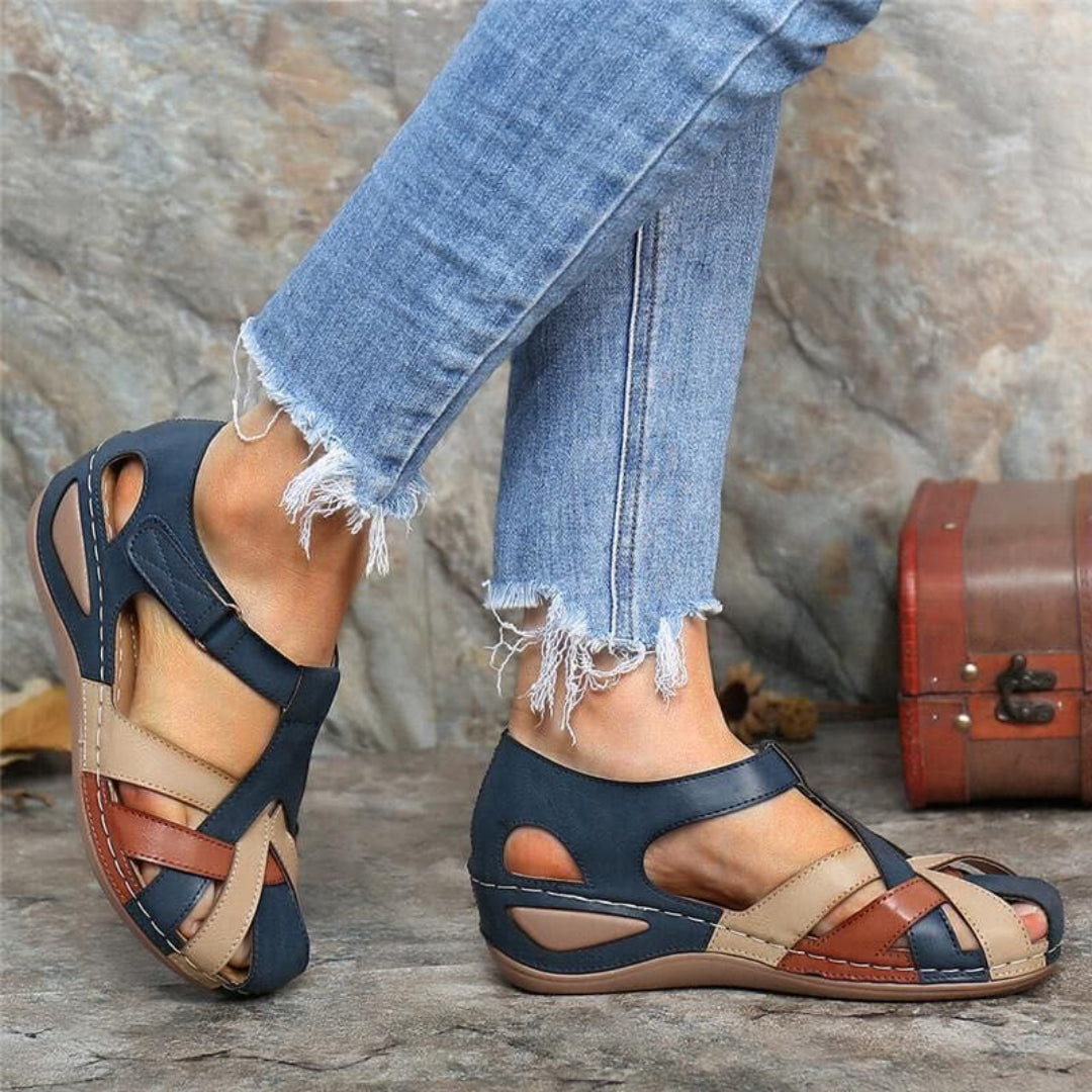 Karin | Offene Sandalen Damen Atmungsaktive Sommerschuhe für den Alltag