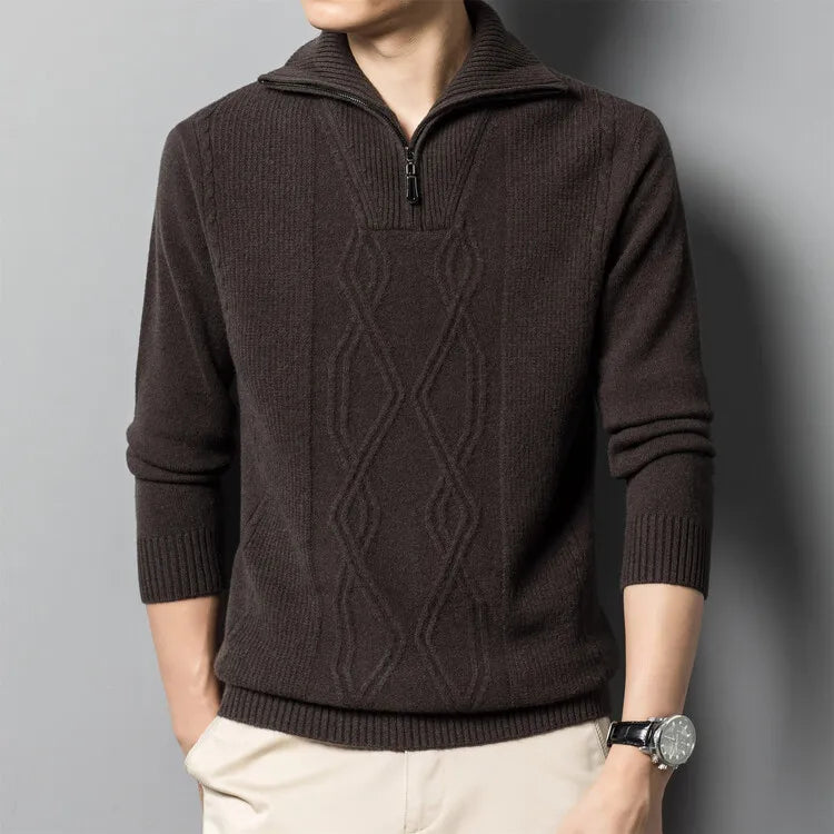 Daniel | Klassischer und bequemer Wollpullover