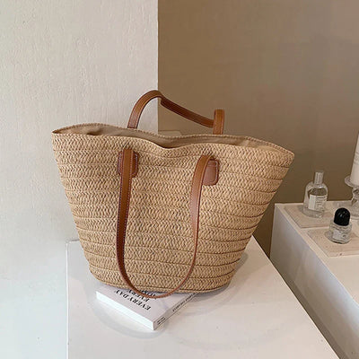 Bali | Umhängetasche Damen aus Strohbös – Elegantes Design für Strand und Alltag-1