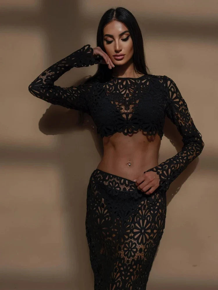 Berta | Wunderschönes Strandkleid Set