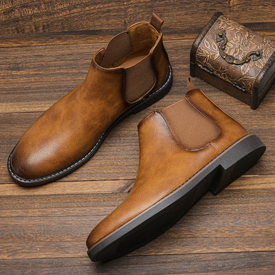Ryder | Chelsea-Stiefel aus Hochwertigem Leder für Herren