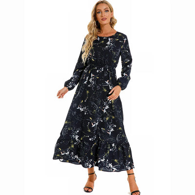 Variant image for Böhmisches Maxi Kleid | Maxikleider Damen für Sommer-1