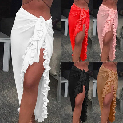 Chiffon Pareo | Strandkleid Damen-1