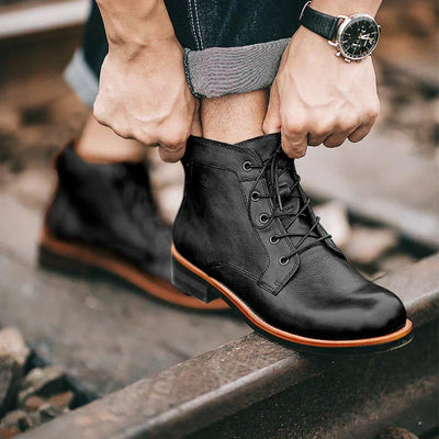 Grayson | Herren Stiefel – Hochwertige High-Top Boots aus Leder