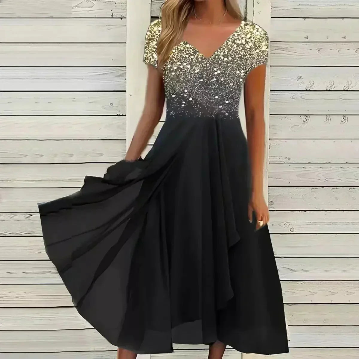 Elena | Elegantes Kleid aus Chiffon
