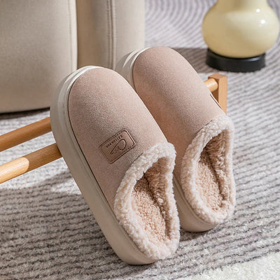 Bamboo | Damen Sandalen mit Rutschfester Sohle und Warmem Innenfutter für Winter-5