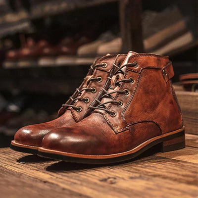 Grayson | Herren Stiefel – Hochwertige High-Top Boots aus Leder