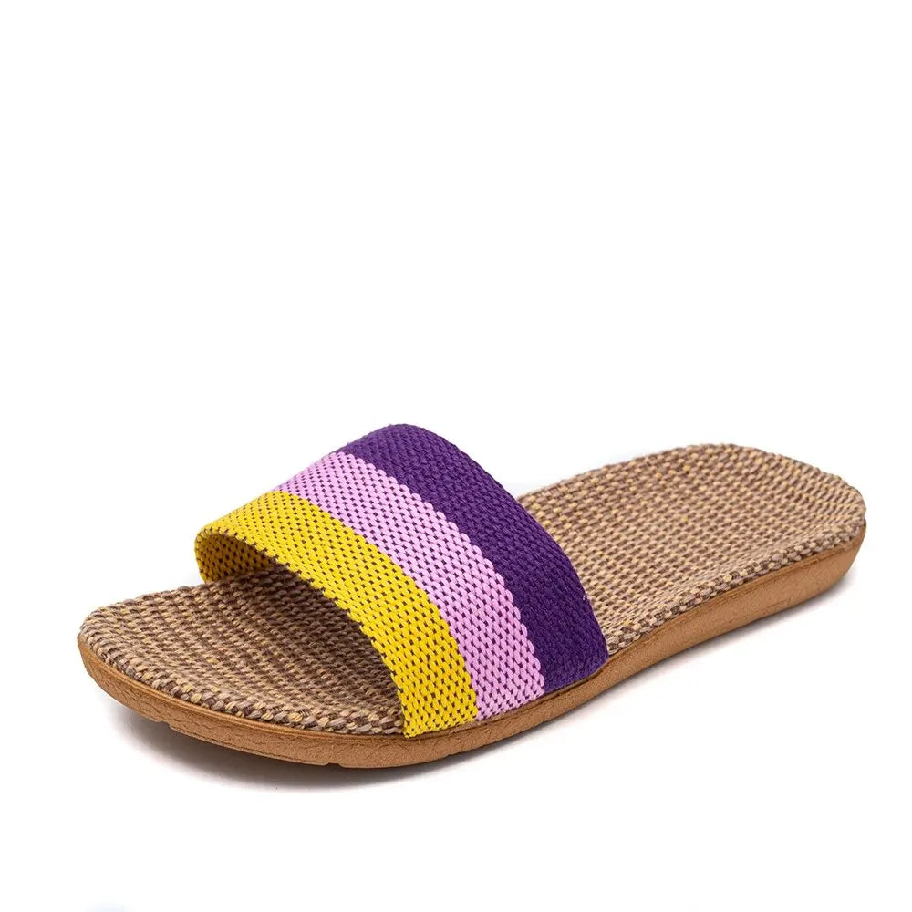Lila | Flache Sandalen Damen für den Sommer-5