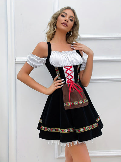 Kerstin | Elegantes Schulterfreies Dirndl Kleid