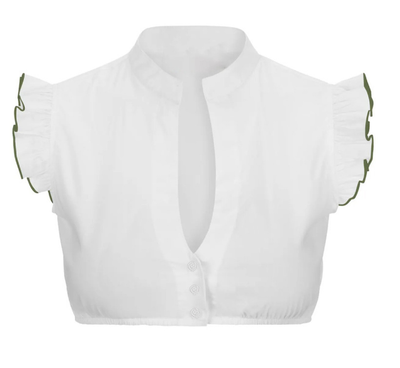Katrin | Elegante Kurzarm Dirndl bluse
