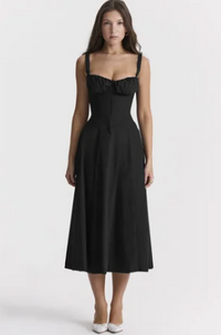 Blumiges Bustierkleid | Festliches Kleid für Hochzeitsgäste 6