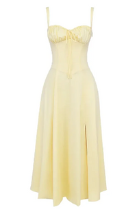 Britta | Blumiges Bustierkleid Festliches für Hochzeitsgäste