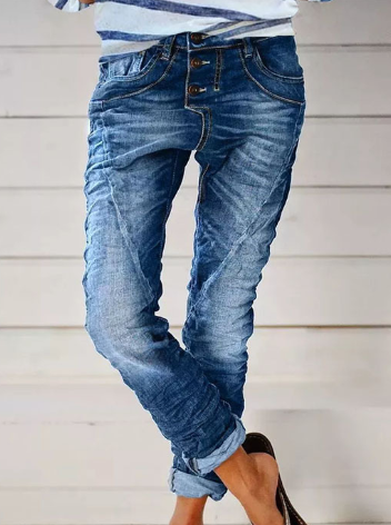 Harmonie | Denim Jogginghose – Bequemer Stretchstoff