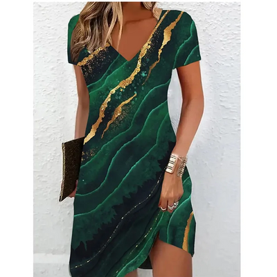 Bianca | Cocktailkleid für Damen mit Glitzer – Festlich und Elegant