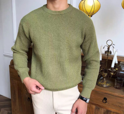 Claus | Pullover mit Rundhalsausschnitt