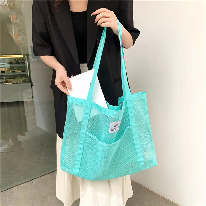 Mira | Umhängetasche Damen aus Transparentem Mesh