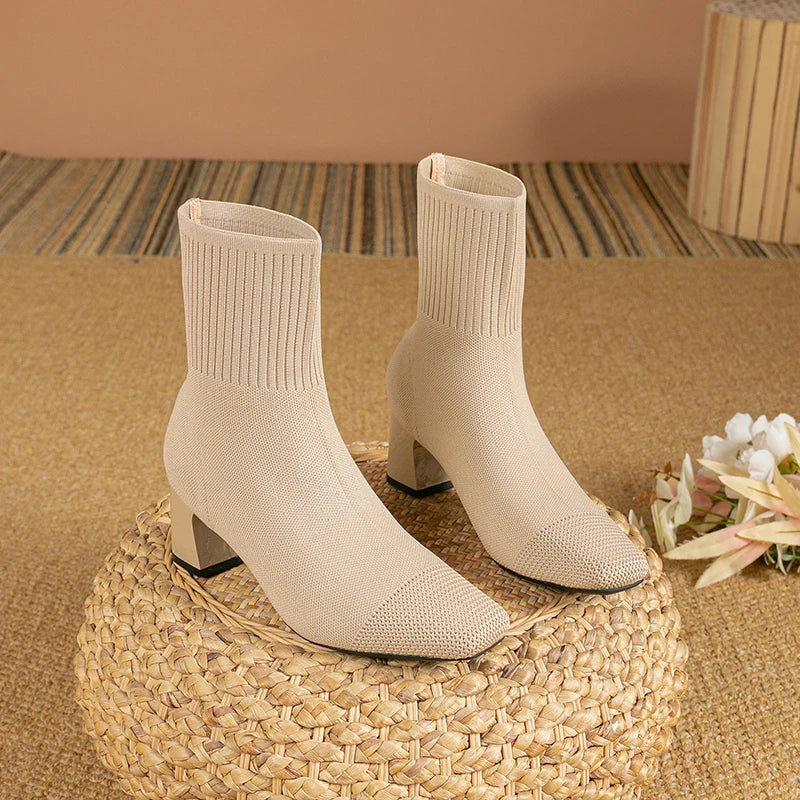Evelonis | Stiefeletten Damen mit Thermo-Komfort und Rutschfester Sohle 5
