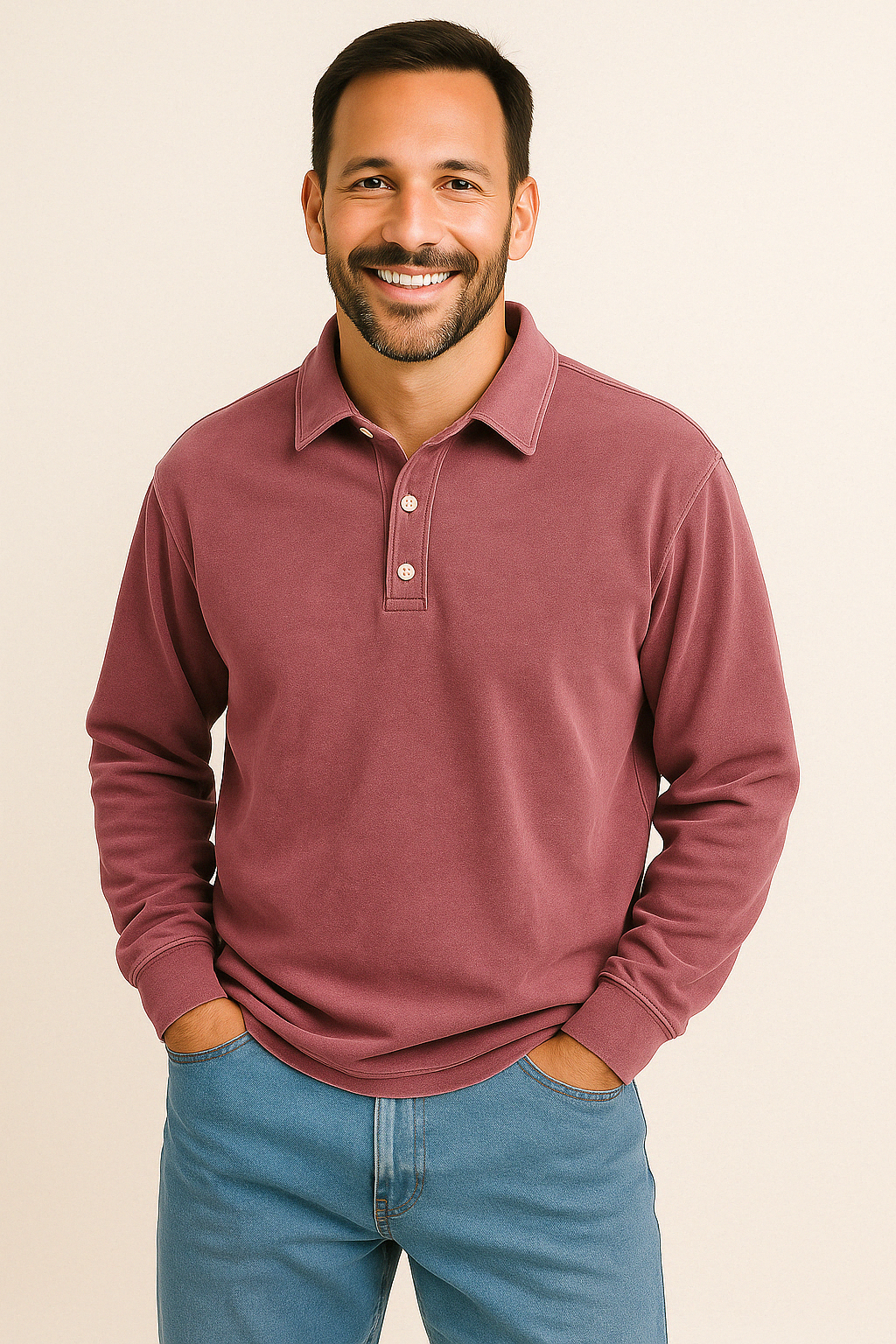 Sepp | Poloshirt mit langem Ärmel