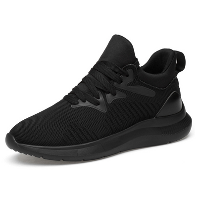 Shadow Noir | Laufschuhe Damen mit Erhöhung 8 cm - Elegantes Design in Schwarz 2