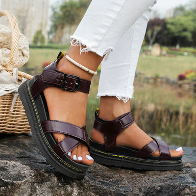 Luisa | Sport Sandalen Damen mit Orthotischen Einlegesohlen und Schockabsorption