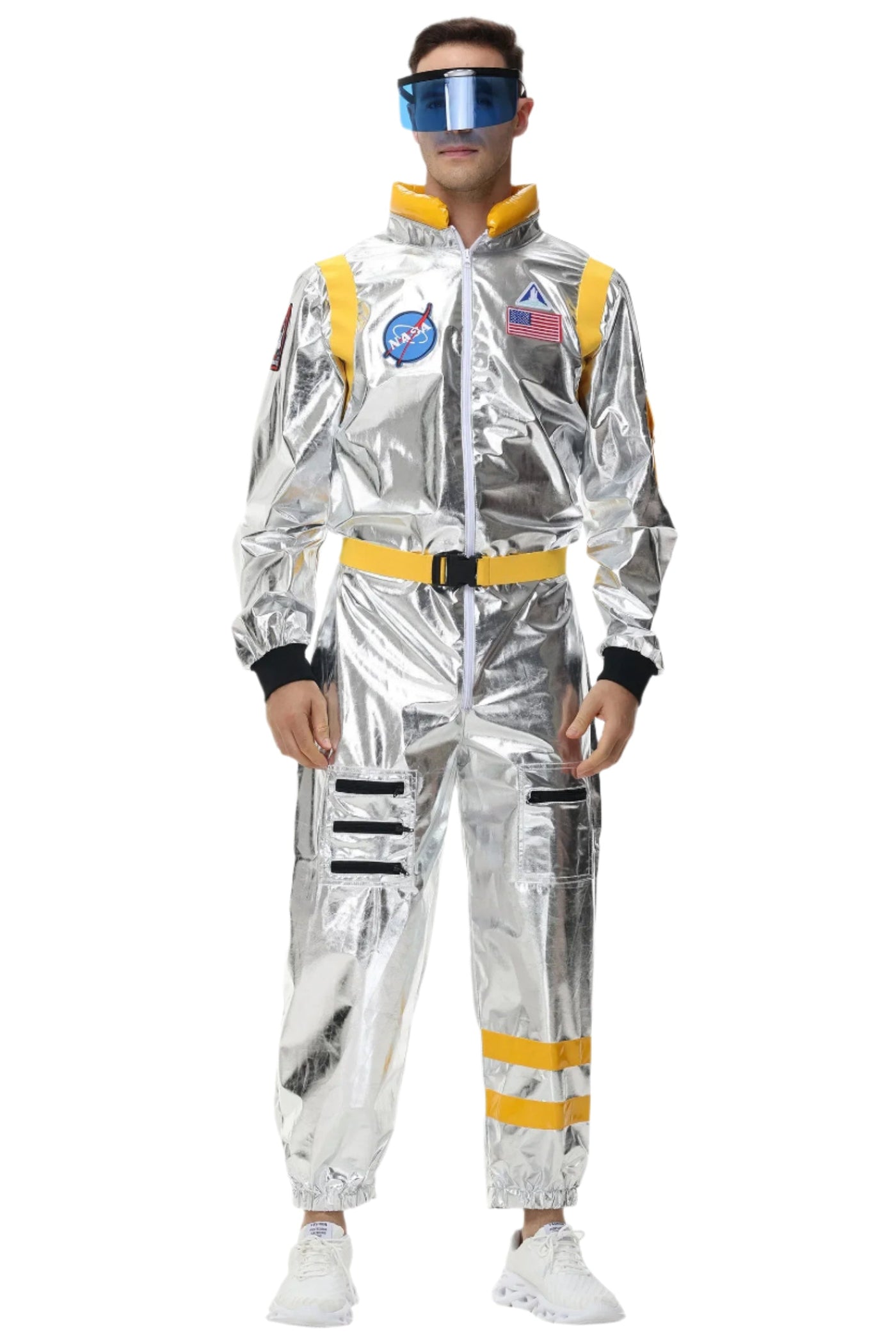 Kathrin | Silbernes Astronauten Kostüm