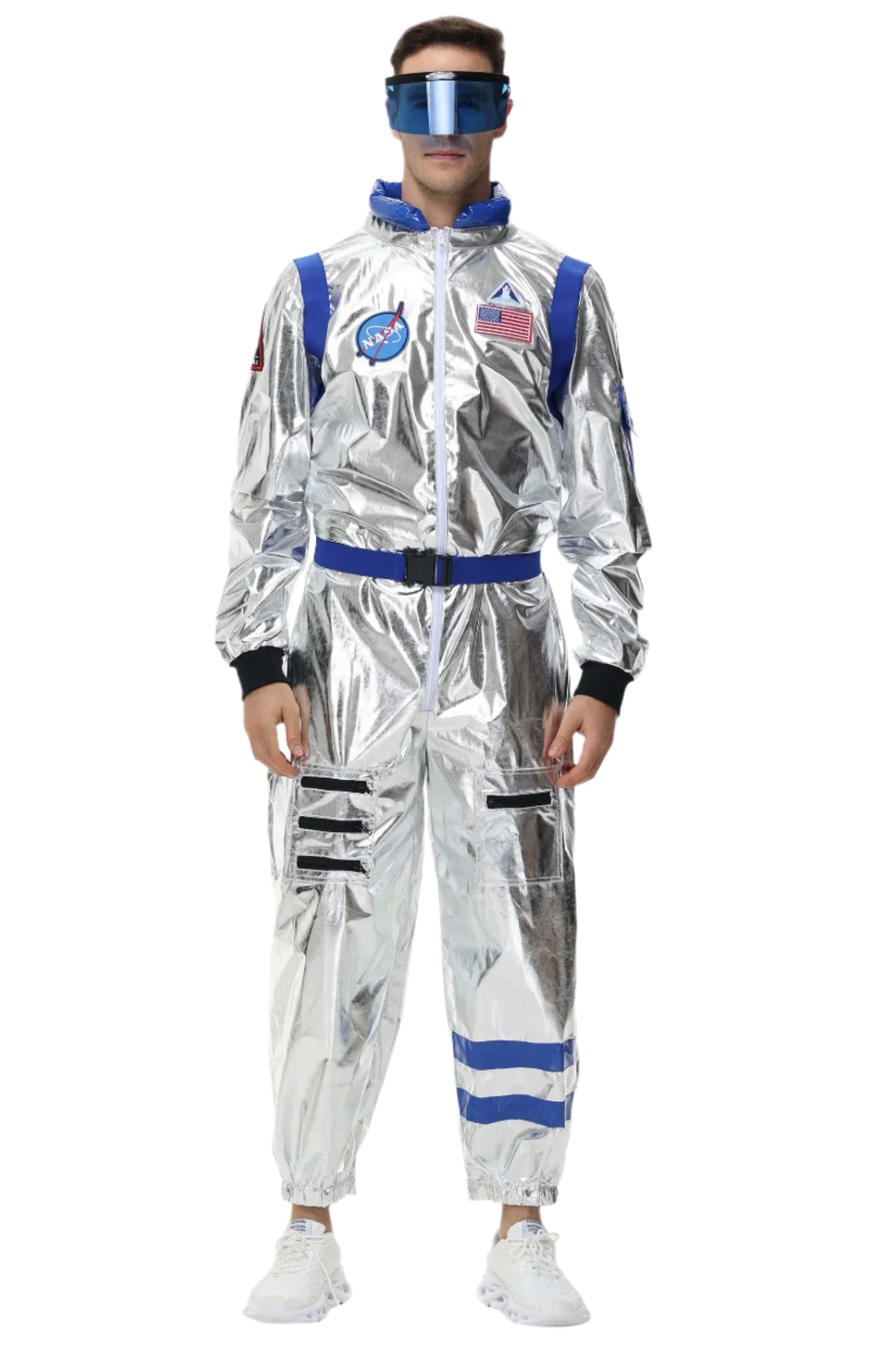 Kathrin | Silbernes Astronauten Kostüm