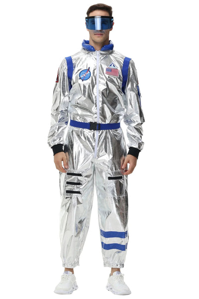 Kathrin | Silbernes Astronauten Kostüm