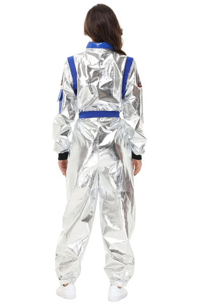 Kathrin | Silbernes Astronauten Kostüm