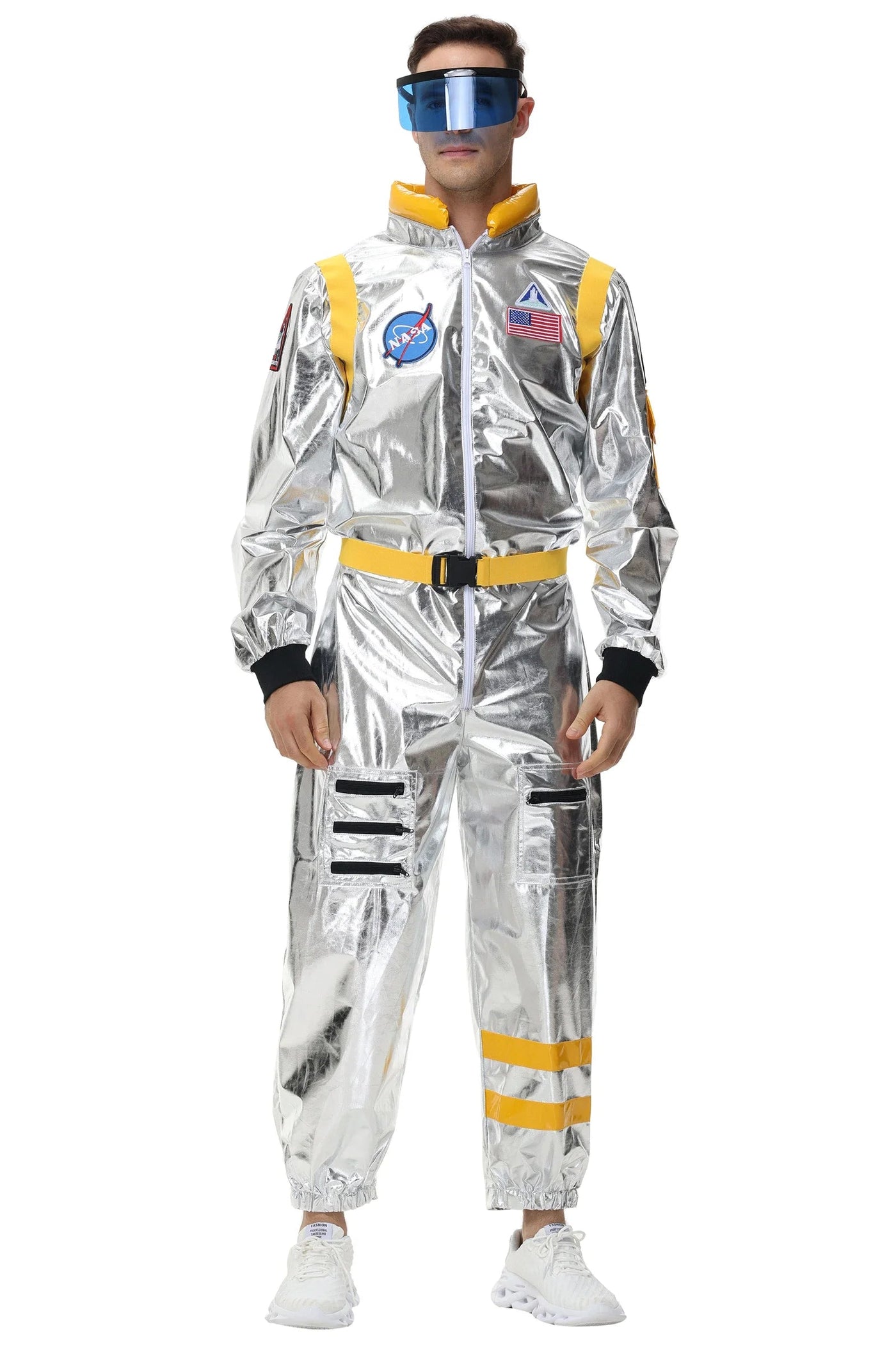 Kathrin | Silbernes Astronauten Kostüm