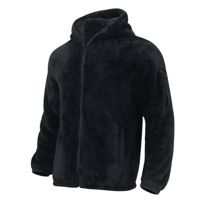 Patrick | Sportliche Fleecejacke mit Kapuze