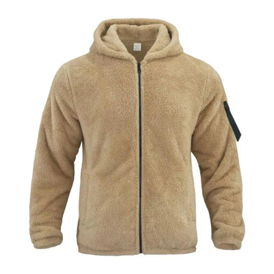 Patrick | Sportliche Fleecejacke mit Kapuze
