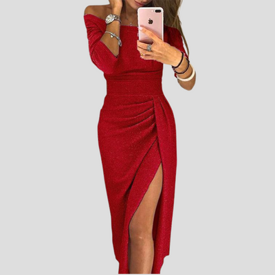 Stella | Sommerkleid mit femininem Ausschnitt und Taschen