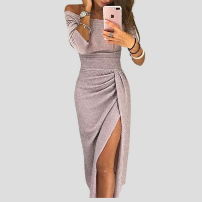Stella | Sommerkleid mit femininem Ausschnitt und Taschen