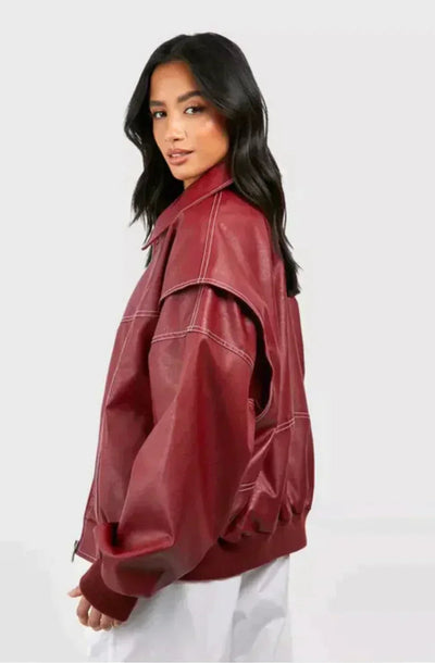 Simone | Stilvolle Übergroße jacke