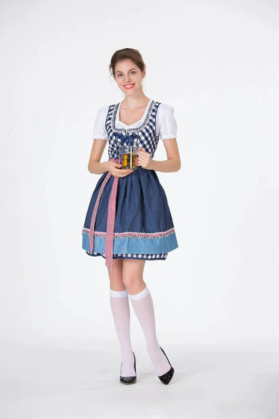Nadine | Traditionelles Dirndlkleid mit Bluse und Schürze