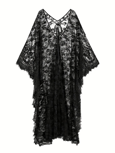 Emilia | Bequemer florales Muster, eleganter langer Kimono