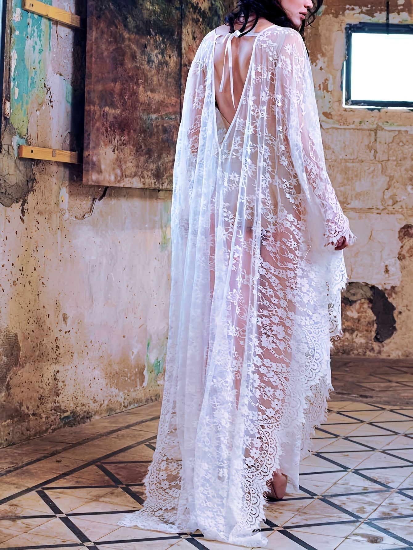Emilia | Bequemer florales Muster, eleganter langer Kimono